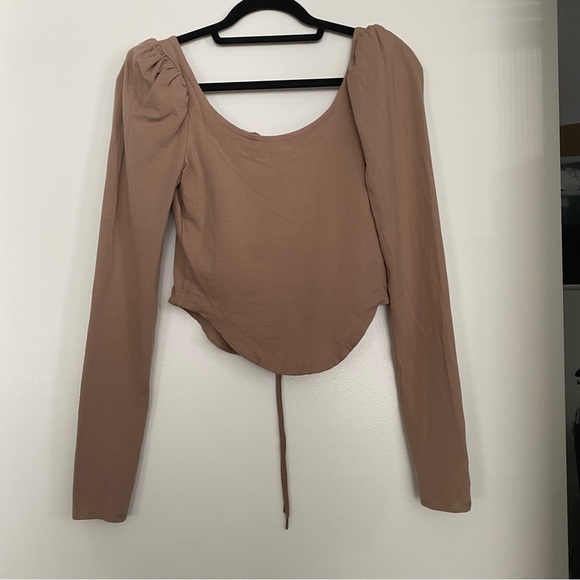 BNWT Free People Lace up top in size Small - Picture 5 of 7